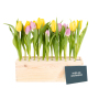BloomsBox - Tulpen met kaartje - Large