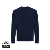 Iqoniq Zion gerecycled katoen sweater, donkerblauw (S)