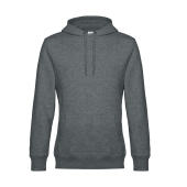 KING Hooded_° - Heather Mid Grey - M