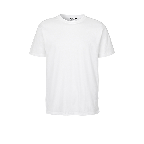 Neutral unisex regular t-shirt-White-S