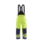 High Vis Geel/Marineblauw