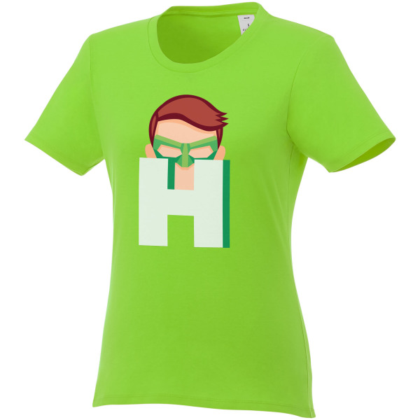 Heros dames t-shirt met korte mouwen - Appelgroen - S