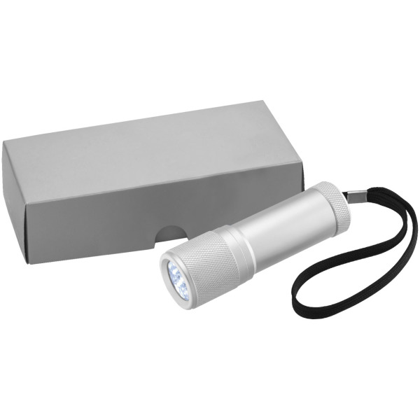 Mars LED mini zaklantaarn - Zilver