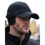 Winter Fleece Cap - Black - One Size