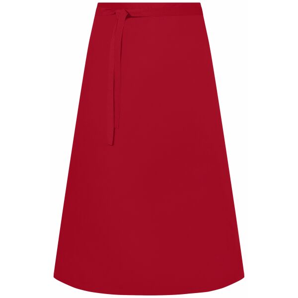 Apron Long - red - one size