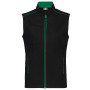 Gilet Day To Day Black / Kelly Green 4XL