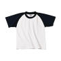 Base-Ball/kids T-Shirt - White/Navy - 12/14 (152/164)