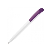 Ball pen S45 hardcolour - White / Lilac