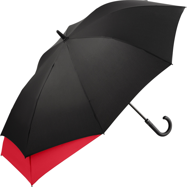 AC midsize umbrella FARE®-Stretch black-red