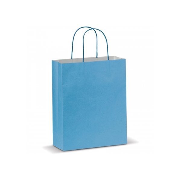 Kraft bag medium 120g/m² - Light Blue