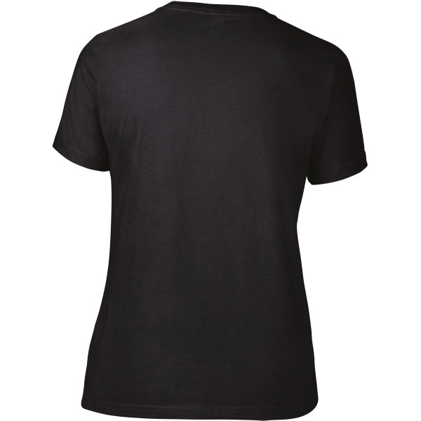 Premium Cotton® Ring Spun Semi-fitted Ladies' T-shirt Black XXL