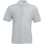 65/35 Polo (63-402-0) Heather Grey M