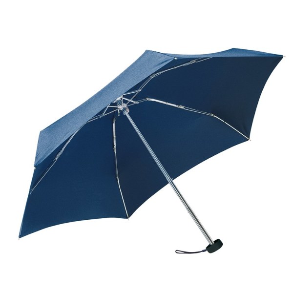 Super mini, uit 5 secties bestaande opvouwbare paraplu POCKET kobaltblauw