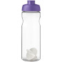 H2O Active® Base 650 ml shaker bottle - Purple/Transparent