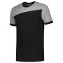 T-shirt Bicolor Naden 102006 Black-Grey 8XL