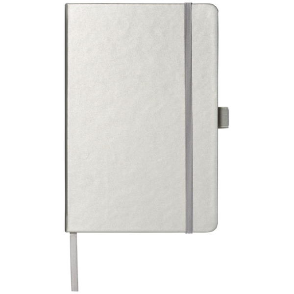 Nova A5 gebonden notitieboek - Zilver