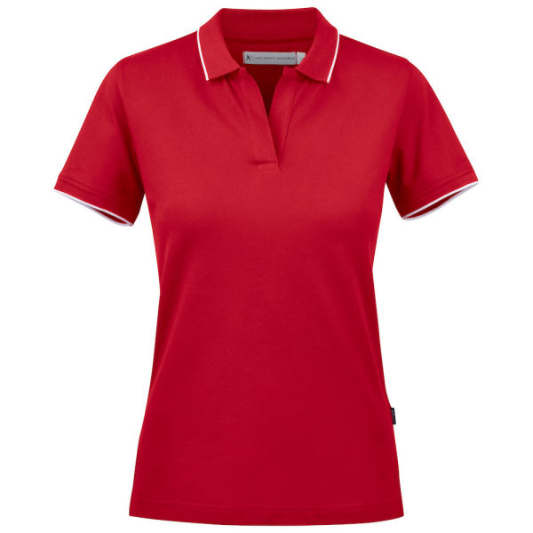 HARVEST GREENVILLE POLO WOMAN RED M
