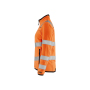 Dames Microfleecevest High Vis Dames Microfleecevest High Vis