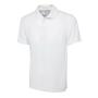 Mens Active Cotton Poloshirt - S - White