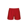 Rugbyshort uniseks Sporty Red 4XL