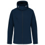 Dames softshell jas met afneembare capuchon Navy XXL Dames softshell jas met afneembare capuchon Navy XXL