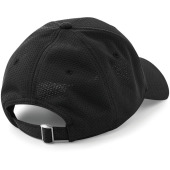 Air mesh 6 panel Cap Black One Size