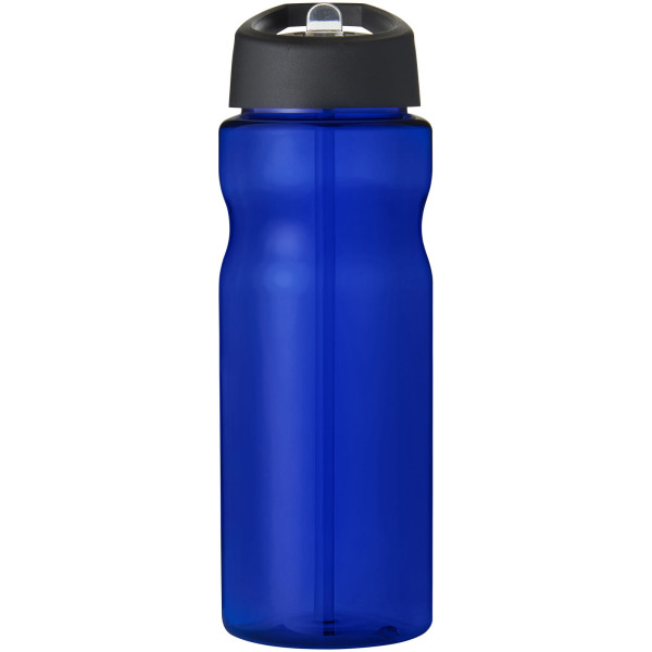H2O Active® Base 650 ml spout lid sport bottle - Blue/Solid black