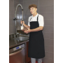 BLS 7 Water-Repellent Bib Apron Basic with Buckle - black - Stck