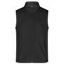 Men's Promo Softshell Vest - black/black - 3XL