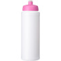 Baseline® Plus 750 ml drinkfles met sportdeksel - Wit/Roze