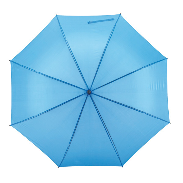 Automatische golfparaplu SUBWAY - azuurblauw