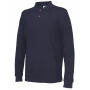 Cottover Gots Pique Long Sleeve Man navy S