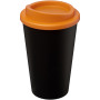 Americano® 350 ml insulated tumbler - Orange/Solid black