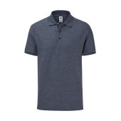 65/35 Tailored Fit Polo - Heather Navy