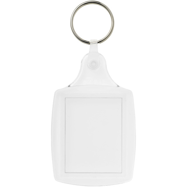 Vosa A6 keychain with plastic clip - Transparent clear