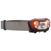 SW MINO oplaadbare hoofdlamp met XPE-Diode 120 lumen, 5 standen en bewegingssensor zwart/grijs