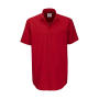 Heritage SSL/men Poplin Shirt - Deep Red
