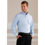 Mens' Long Sleeve Easy Care Oxford Shirt Oxford Blue 4XL