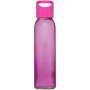 Sky 500 ml glass water bottle - Pink