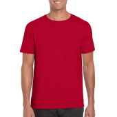 Gildan T-shirt SoftStyle SS for him Cherry Red XXL