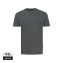 Iqoniq Manuel gerecycled katoen t-shirt ongeverfd, ongeverfd antraciet (XL)