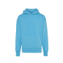Iqoniq Yoho recycled cotton relaxed hoodie, tranquil blue (S)