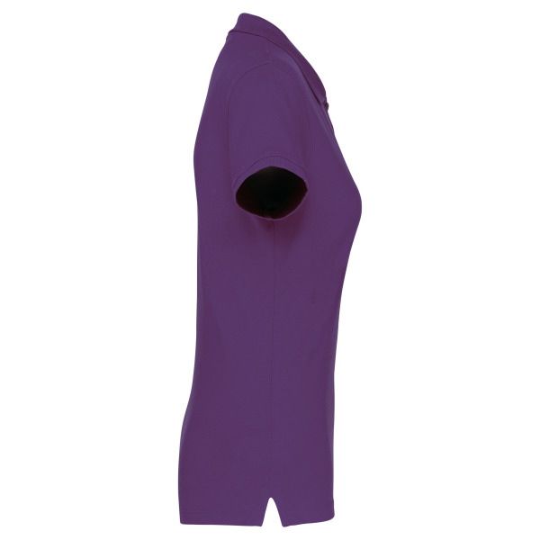 Piqué-damespolo korte mouwen Purple L