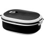 Spiga 750 ml lunch box - Solid black/White