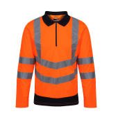 Pro Hi Vis Poloshirt LS