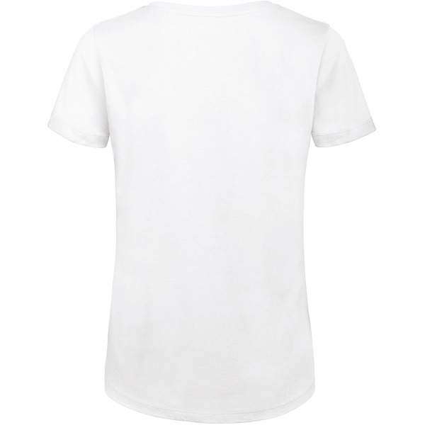 Organic Cotton Inspire Crew Neck T-shirt / Woman White XS