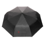 21" Impact AWARE™ RPET 190T Pongee dual colour mini umbrella, silver