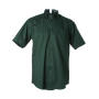 Classic Fit Premium Oxford Shirt SSL - Bottle Green - S