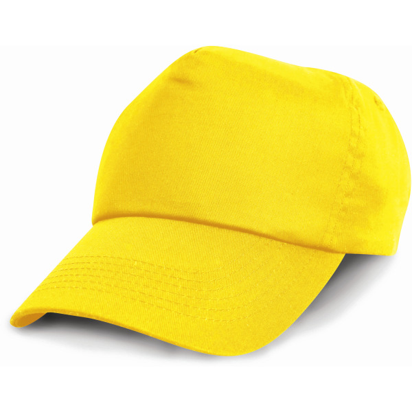 Cotton cap Yellow One Size