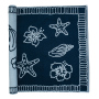 Beach Towel Hawaii - Navy Blue/Light Blue